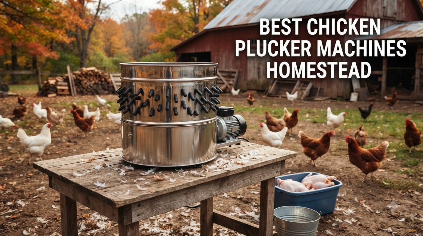 best chicken plucker machines homestead