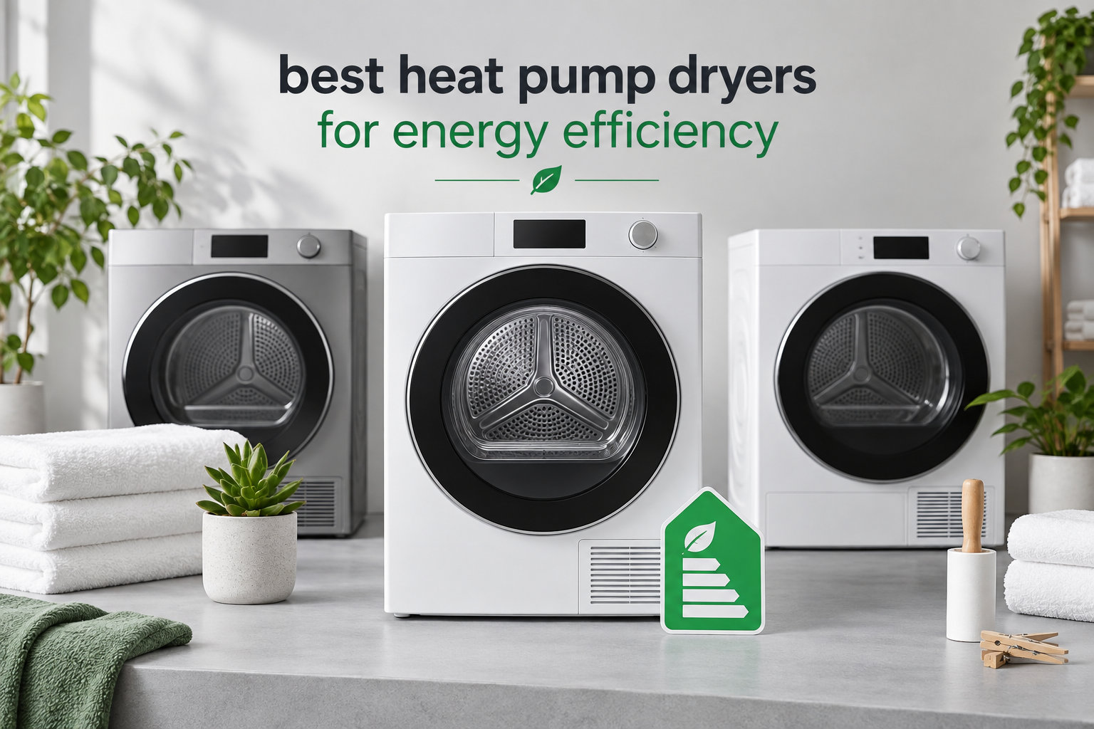 best heat pump dryers for energy efficiency