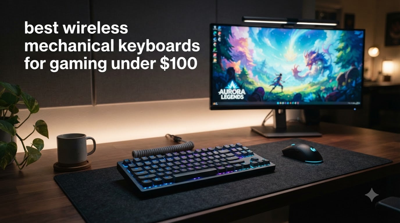 best wireless mechanical keyboards for gaming under $100