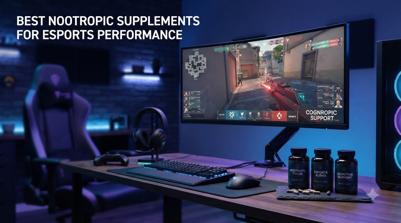 best nootropic supplements for esports performance