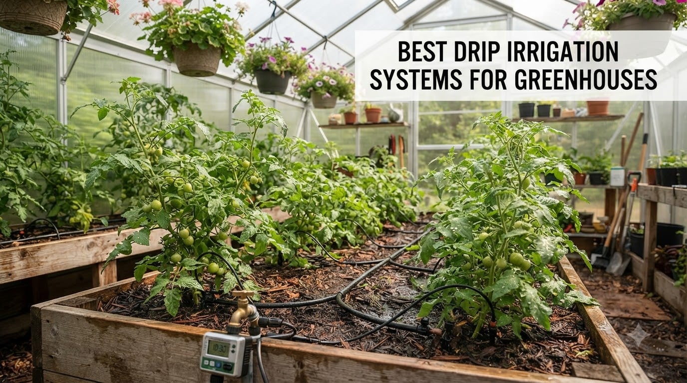 best drip irrigation systems for greenhouses