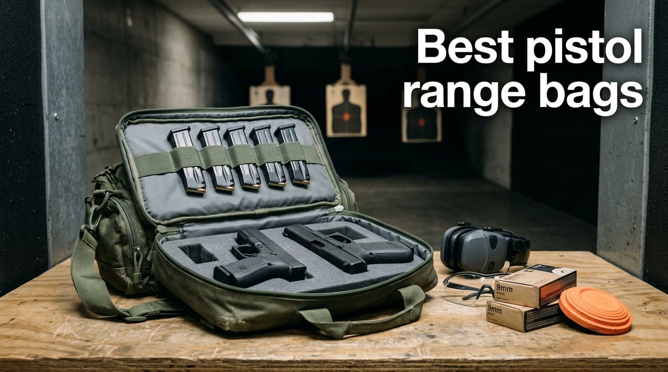 Best pistol range bags