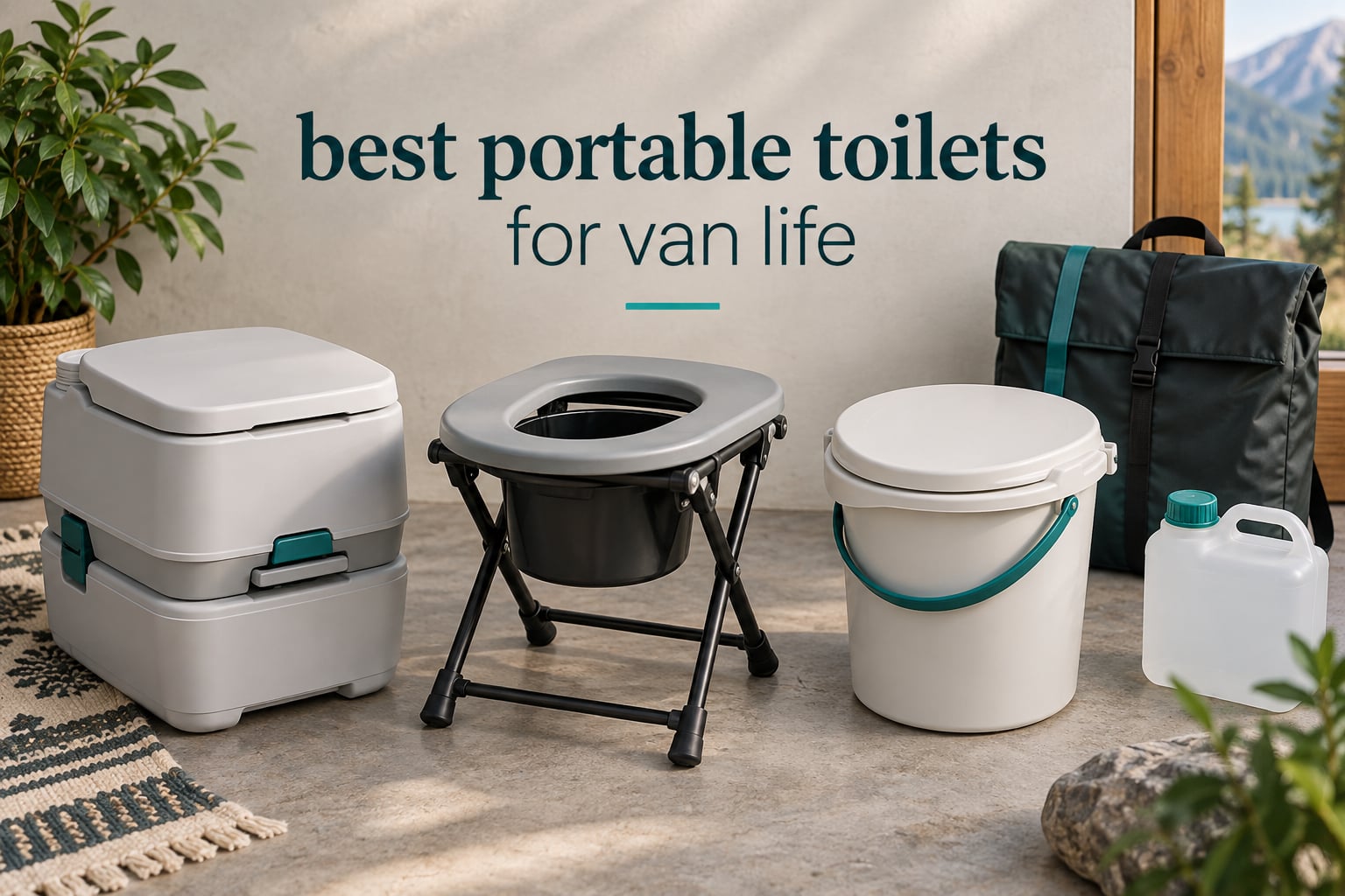 best portable toilets for van life