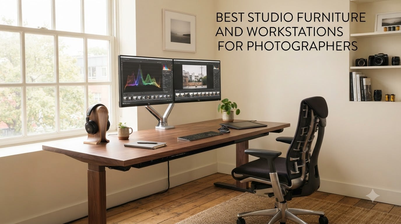 best studio furniture and workstations for photographers