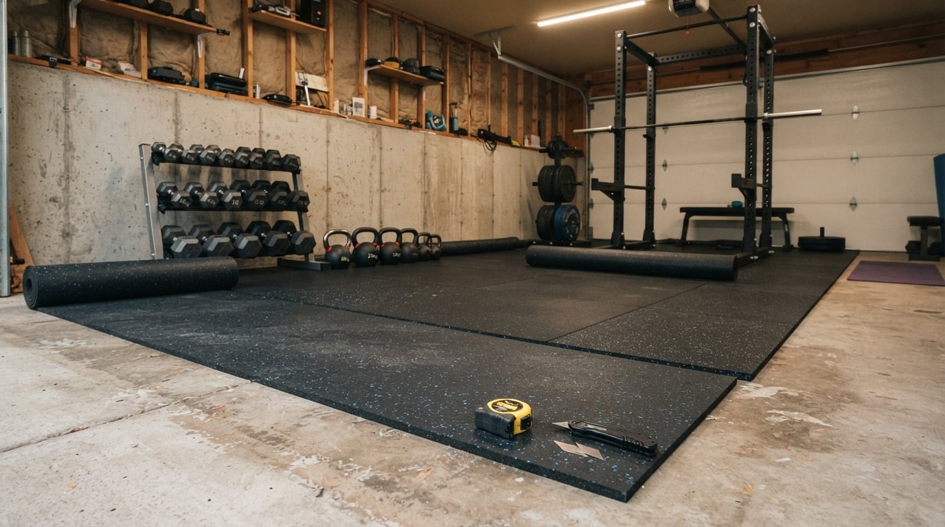 Best rubber flooring rolls for gyms