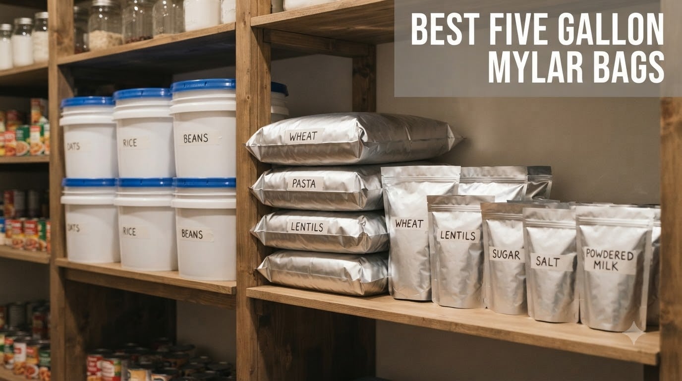 best five gallon mylar bags