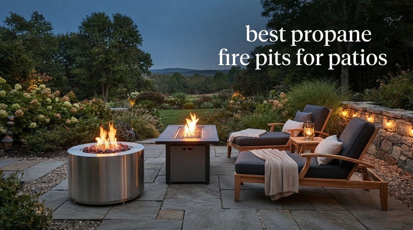 best propane fire pits for patios