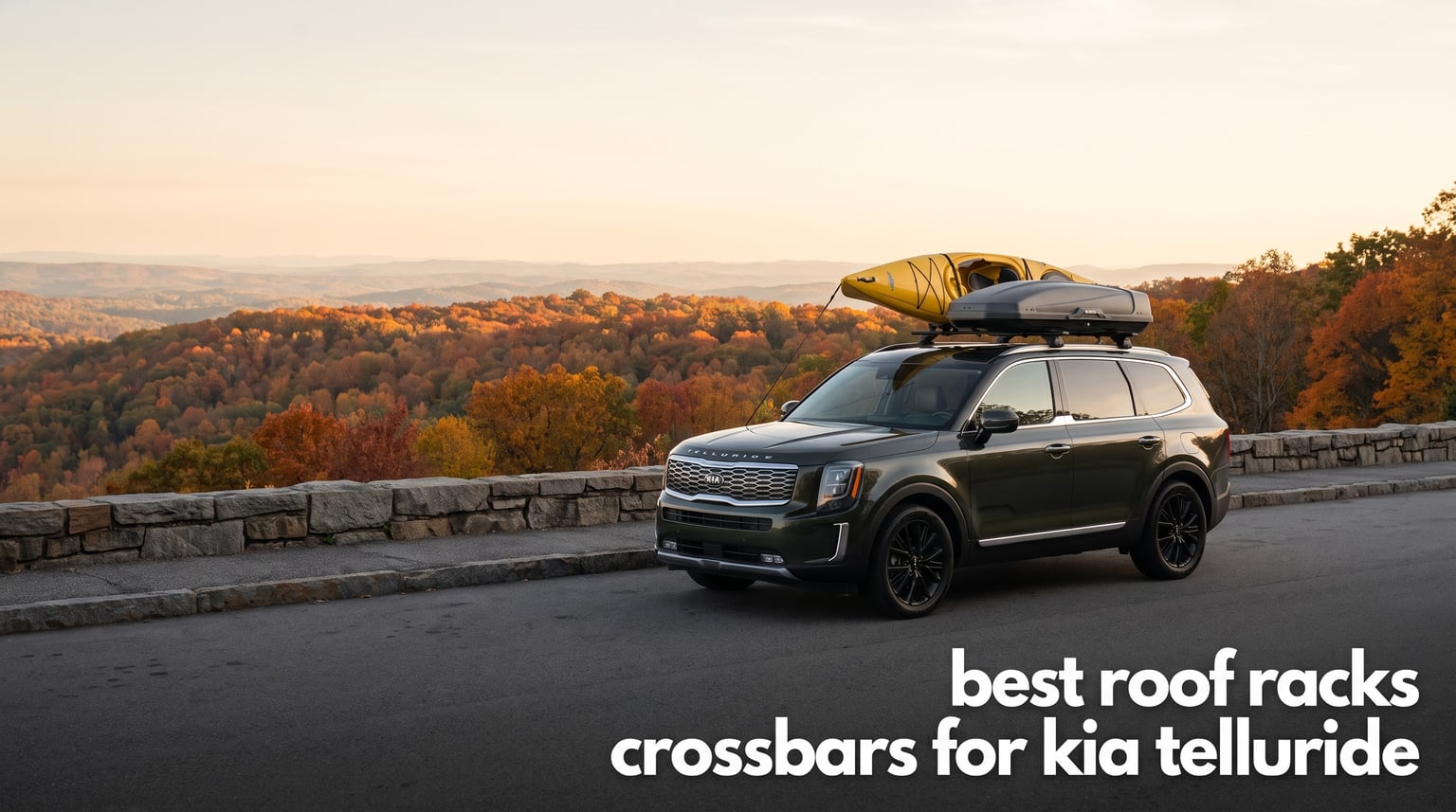 best roof racks crossbars for kia telluride
