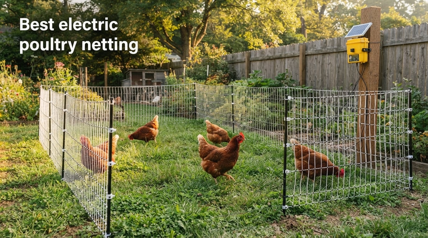 Best electric poultry netting
