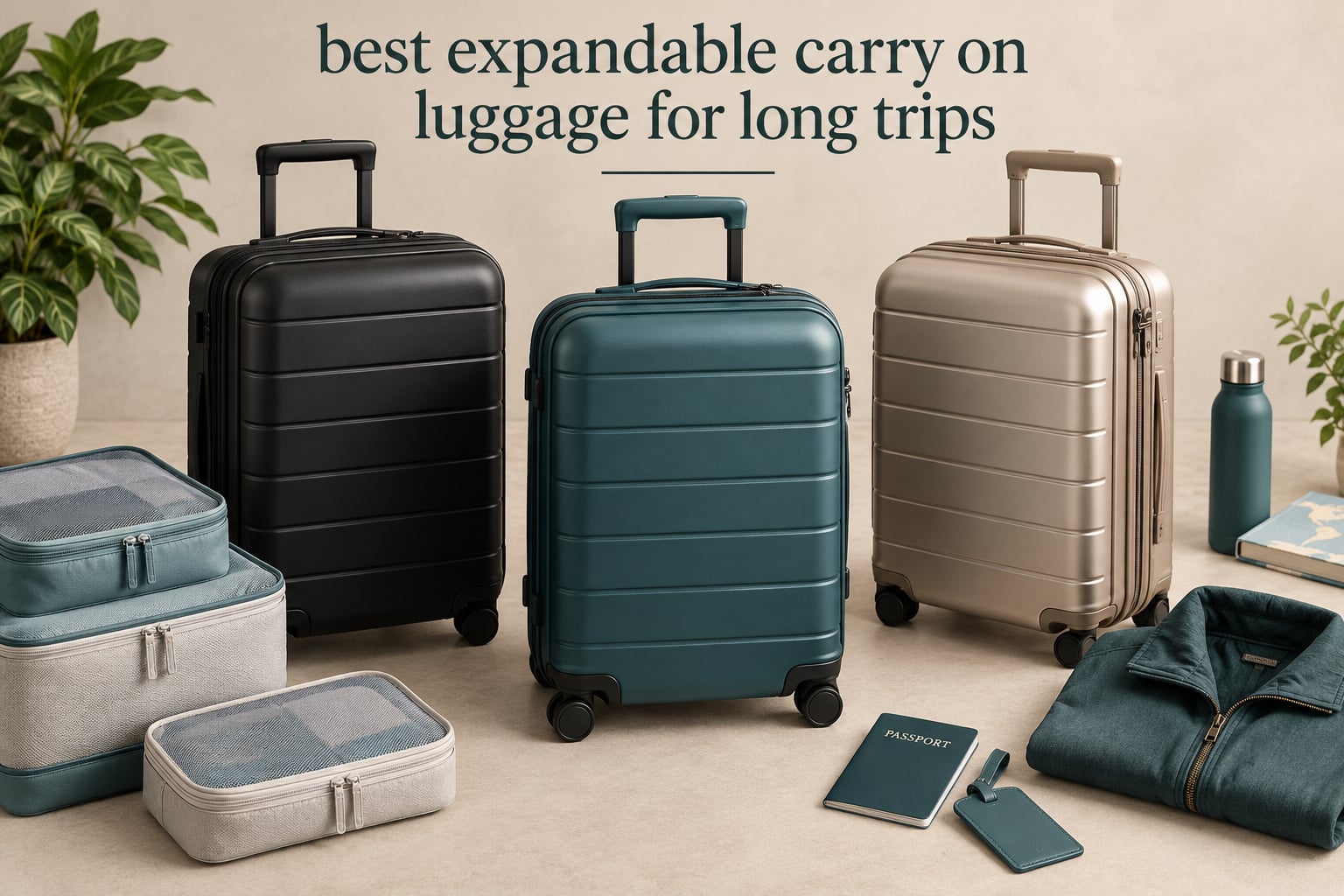 best expandable carry on luggage for long trips