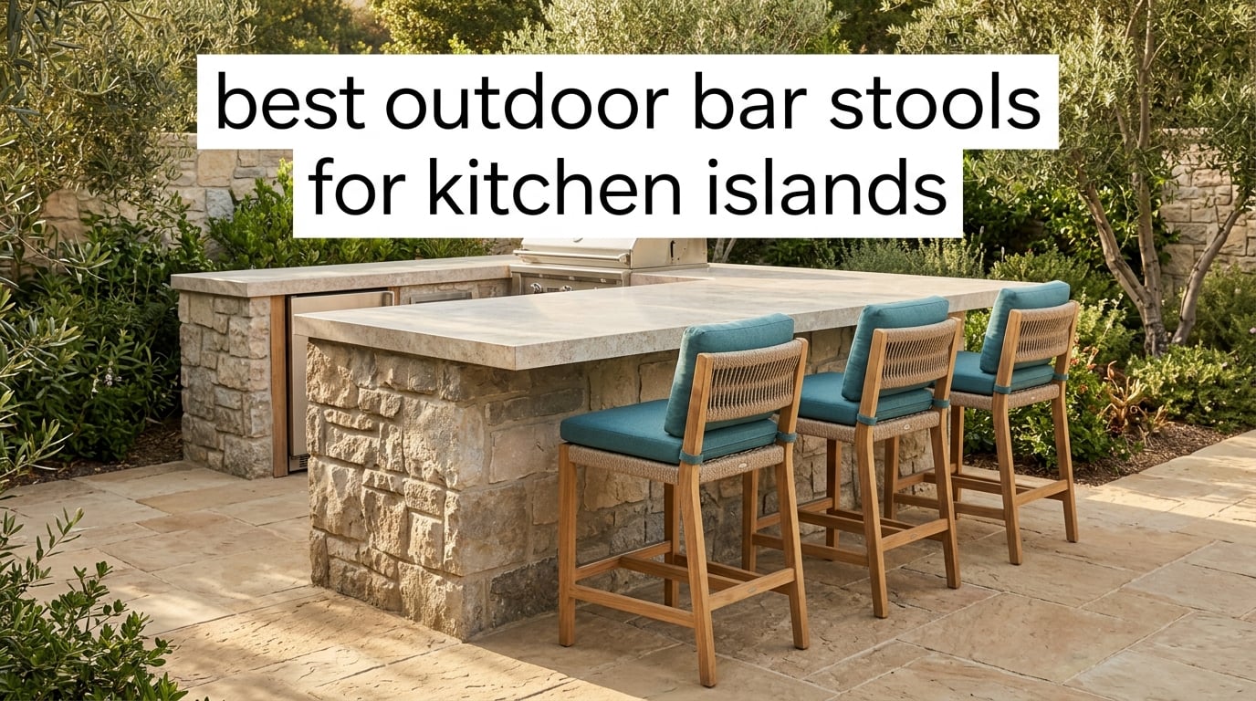 best outdoor bar stools for kitchen islands