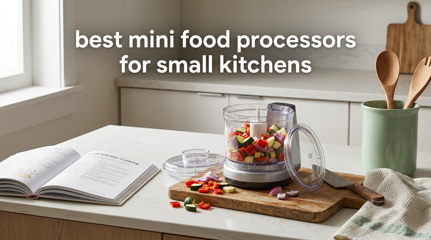 best mini food processors for small kitchens