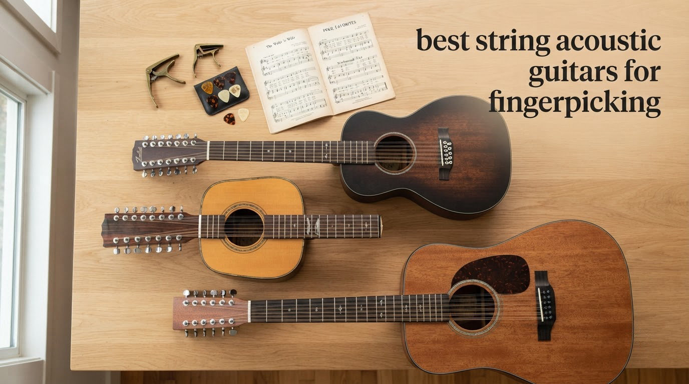 best 12 string acoustic guitars for fingerpicking