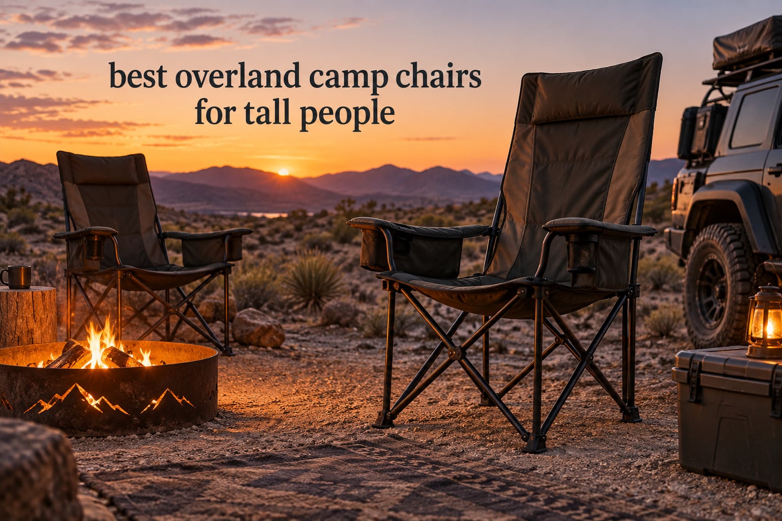 best overland camp chairs for tall people