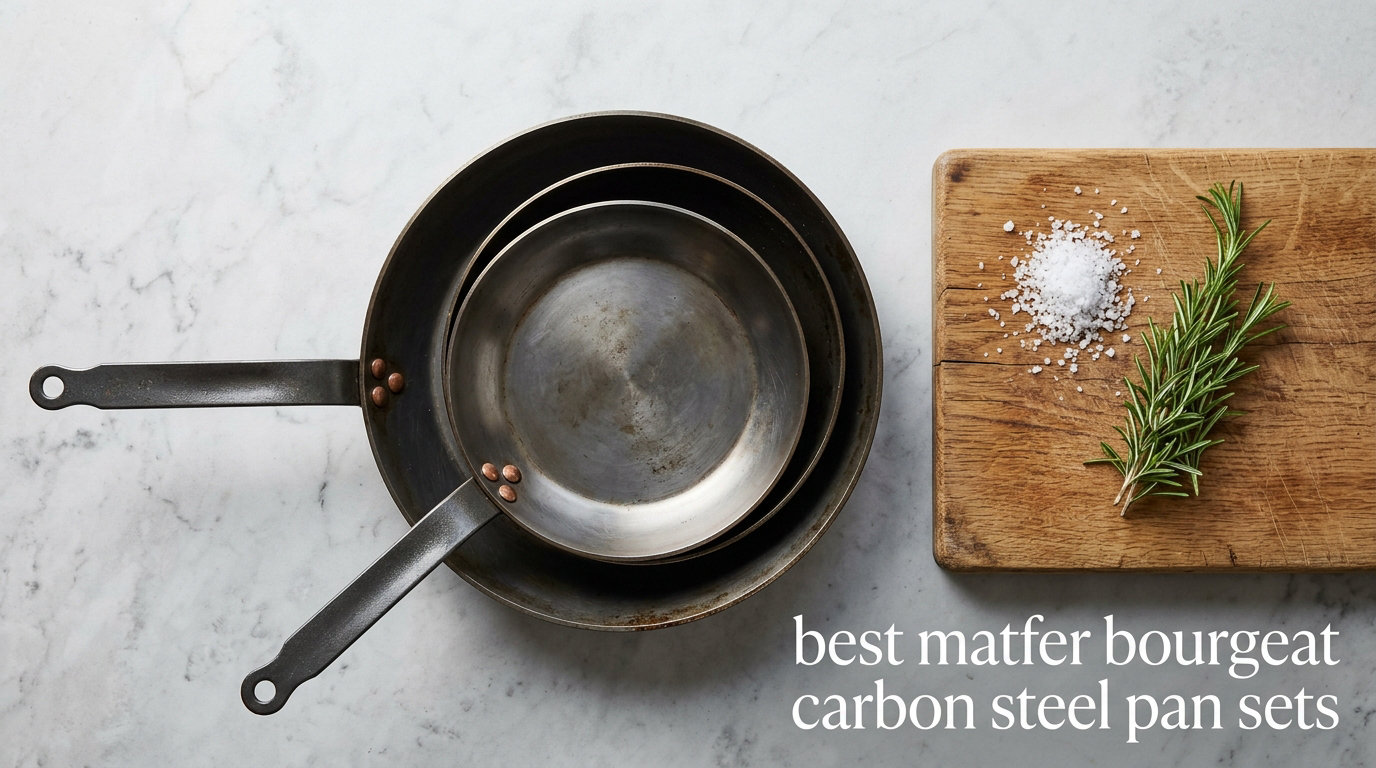 best matfer bourgeat carbon steel pan sets