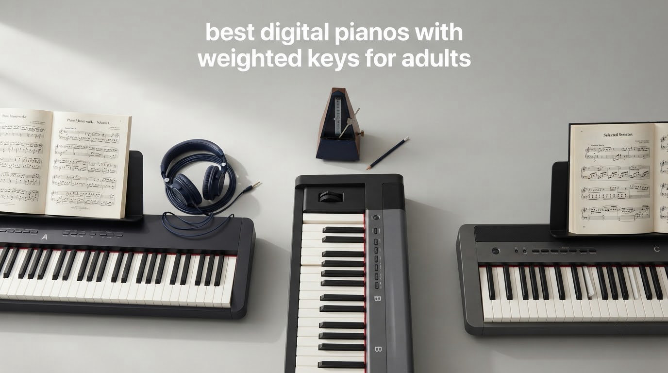 best digital pianos with weighted keys for adults