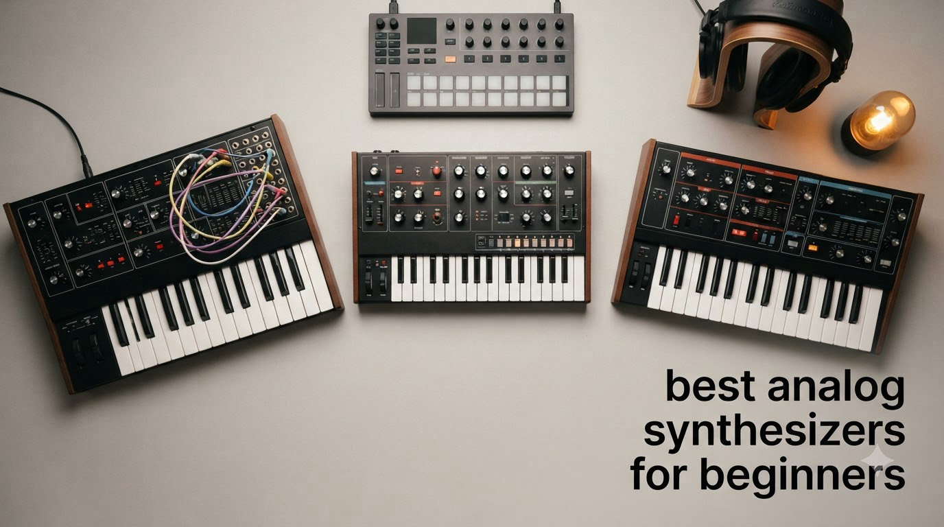 best analog synthesizers for beginners