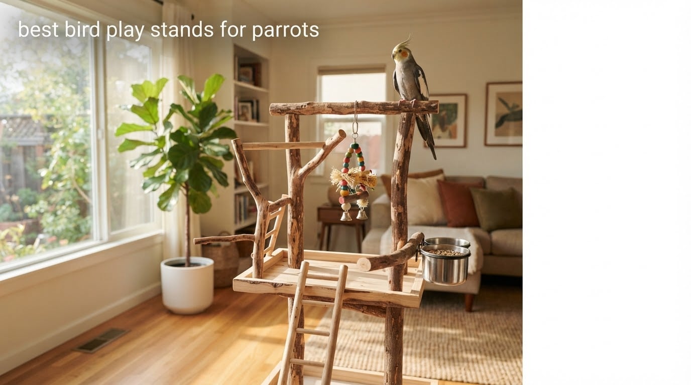 best bird play stands for parrots