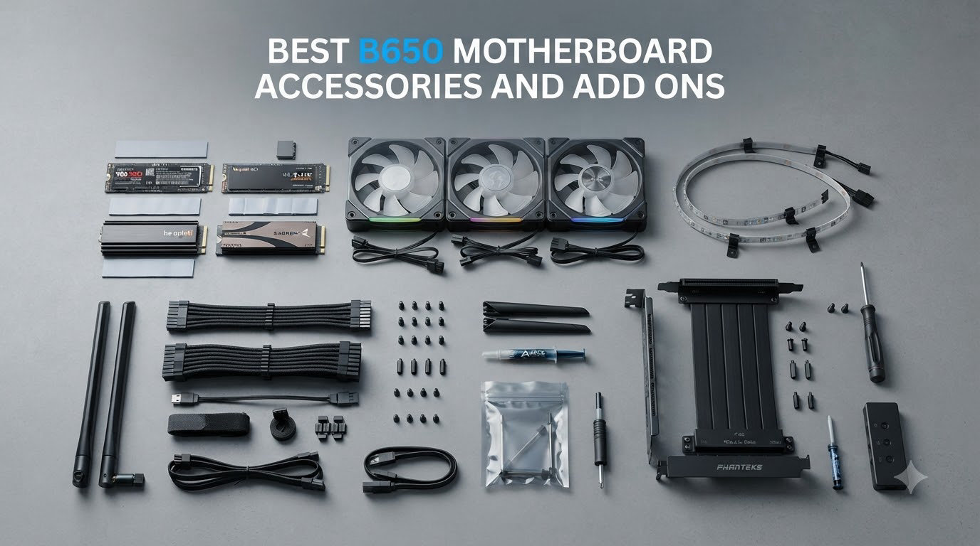 best b650 motherboard accessories and add ons