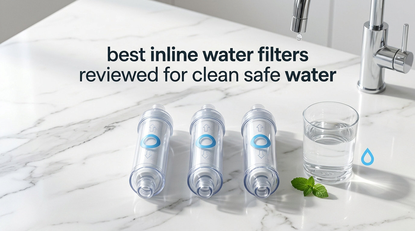 best inline water filters reviewed for clean safe water