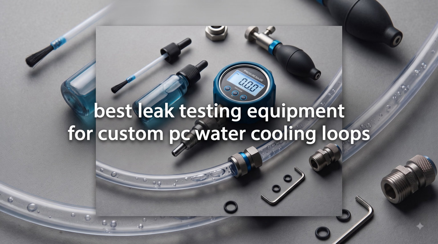 best leak testing equipment for custom pc water cooling loops