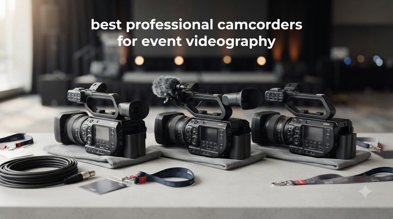 best professional camcorders for event videography