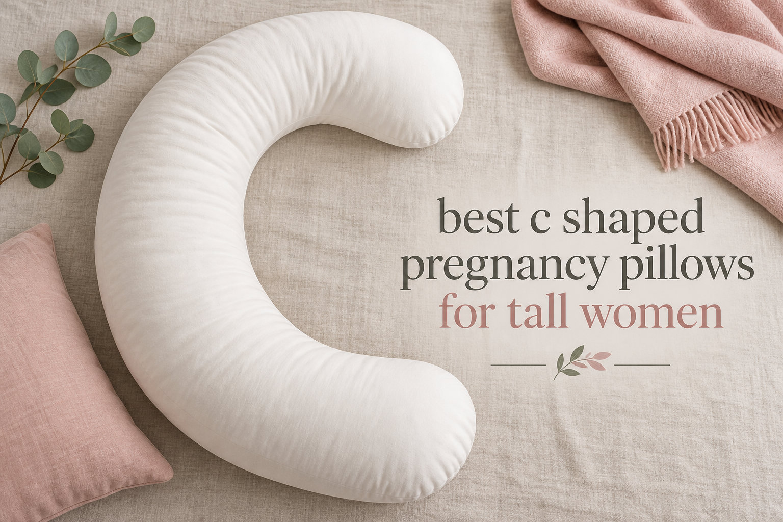 best c shaped pregnancy pillows for tall women