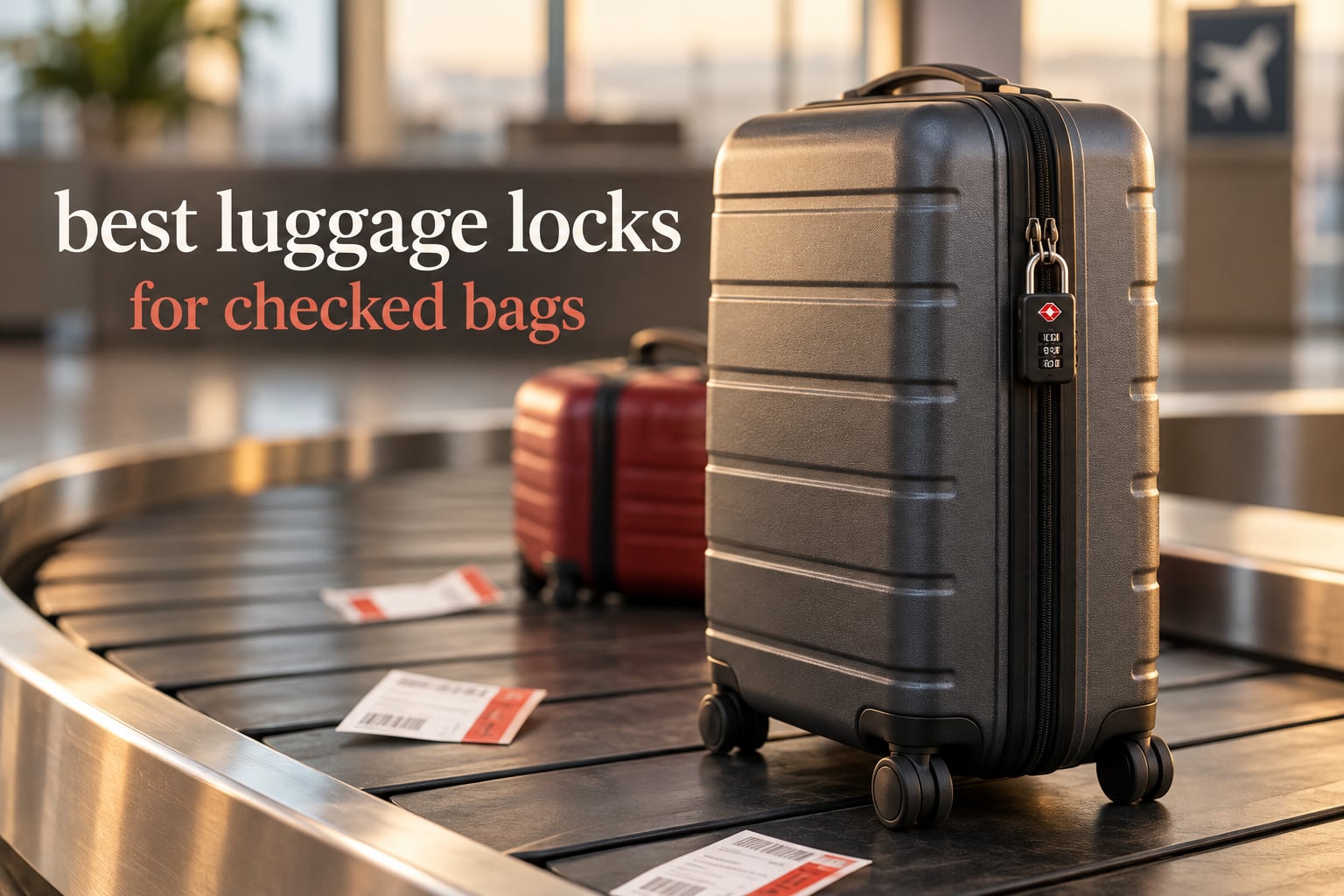 best luggage locks for checked bags