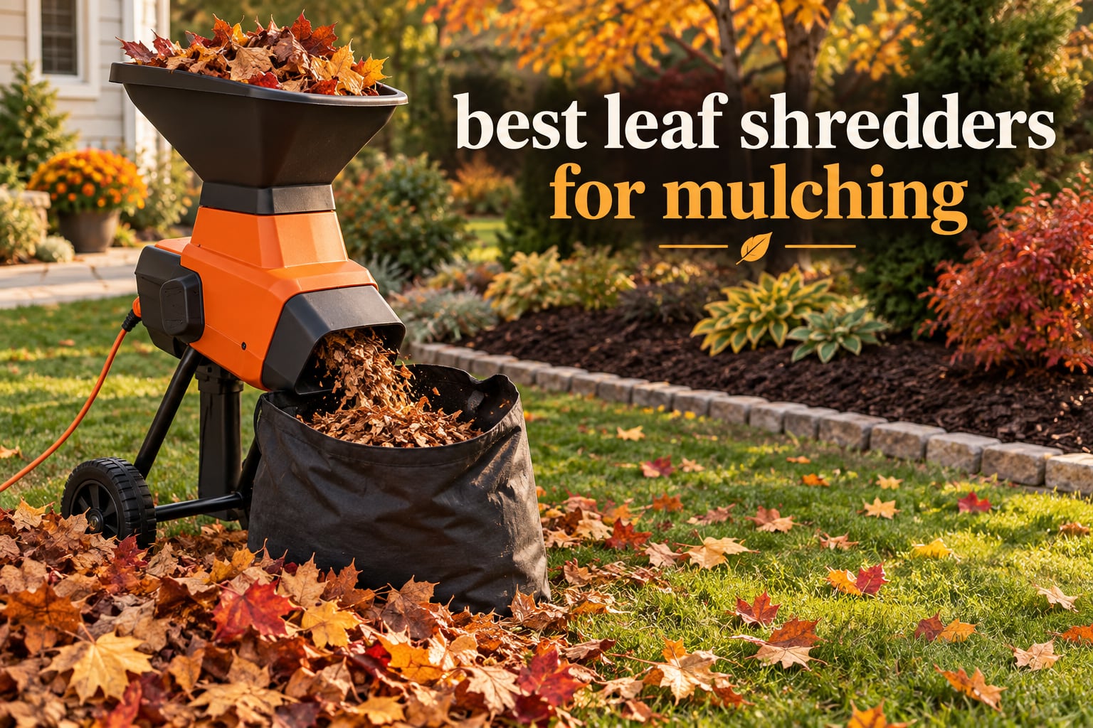 best leaf shredders for mulching