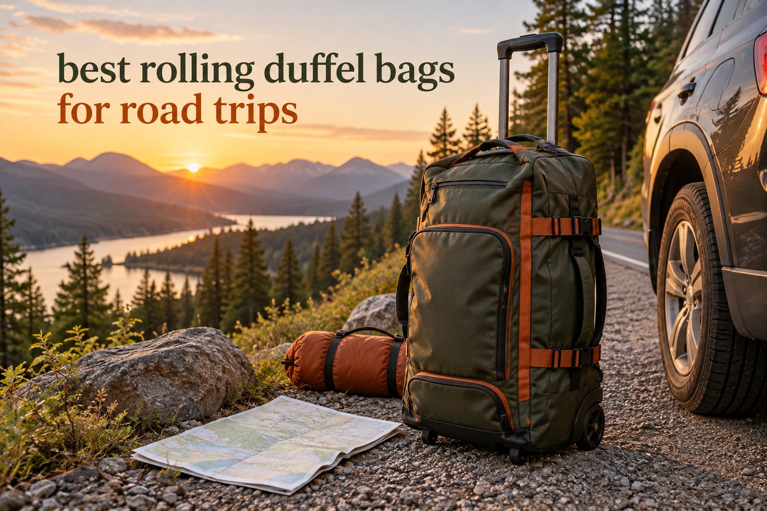 best rolling duffel bags for road trips