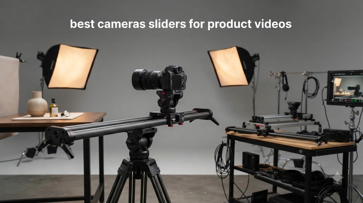 best cameras sliders for product videos