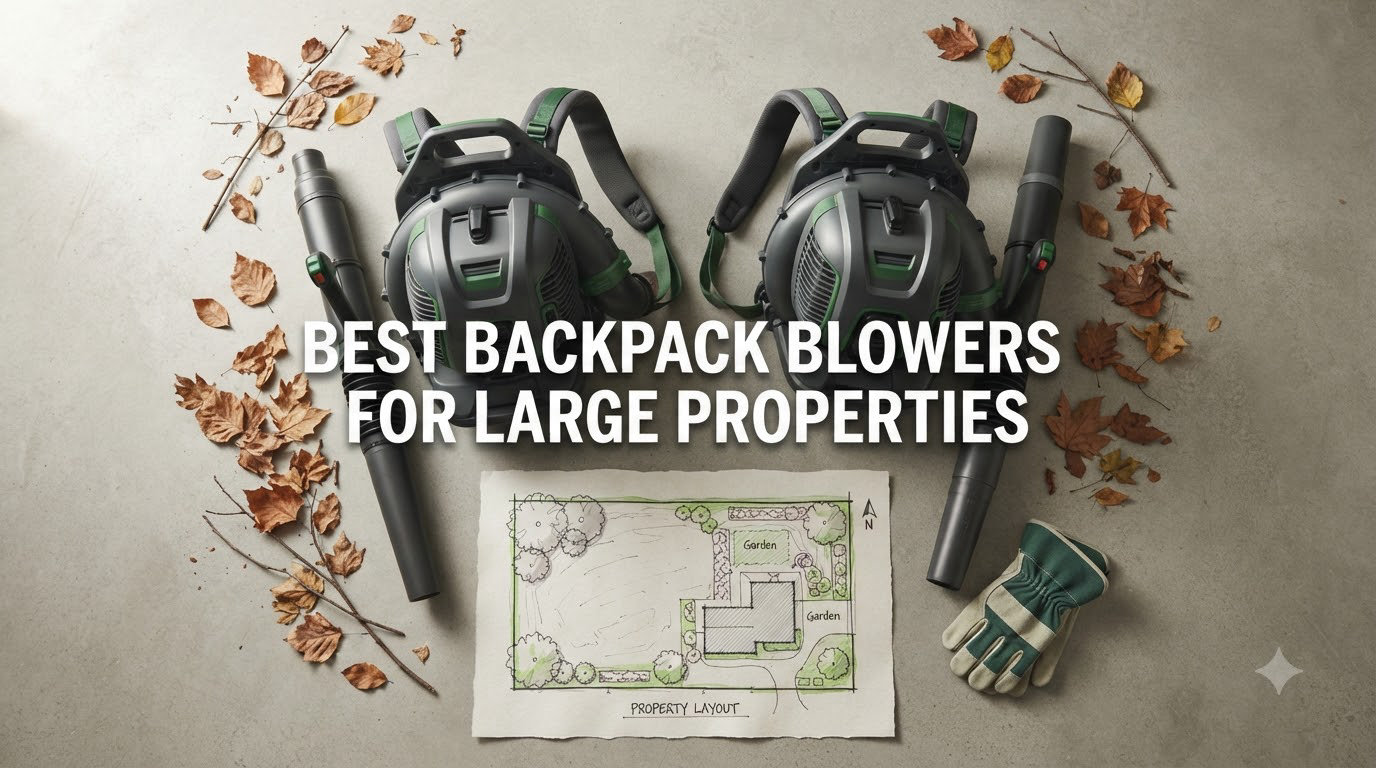 best backpacks blowers for large properties