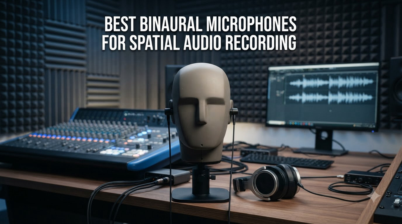 best binaural microphones for spatial audio recording