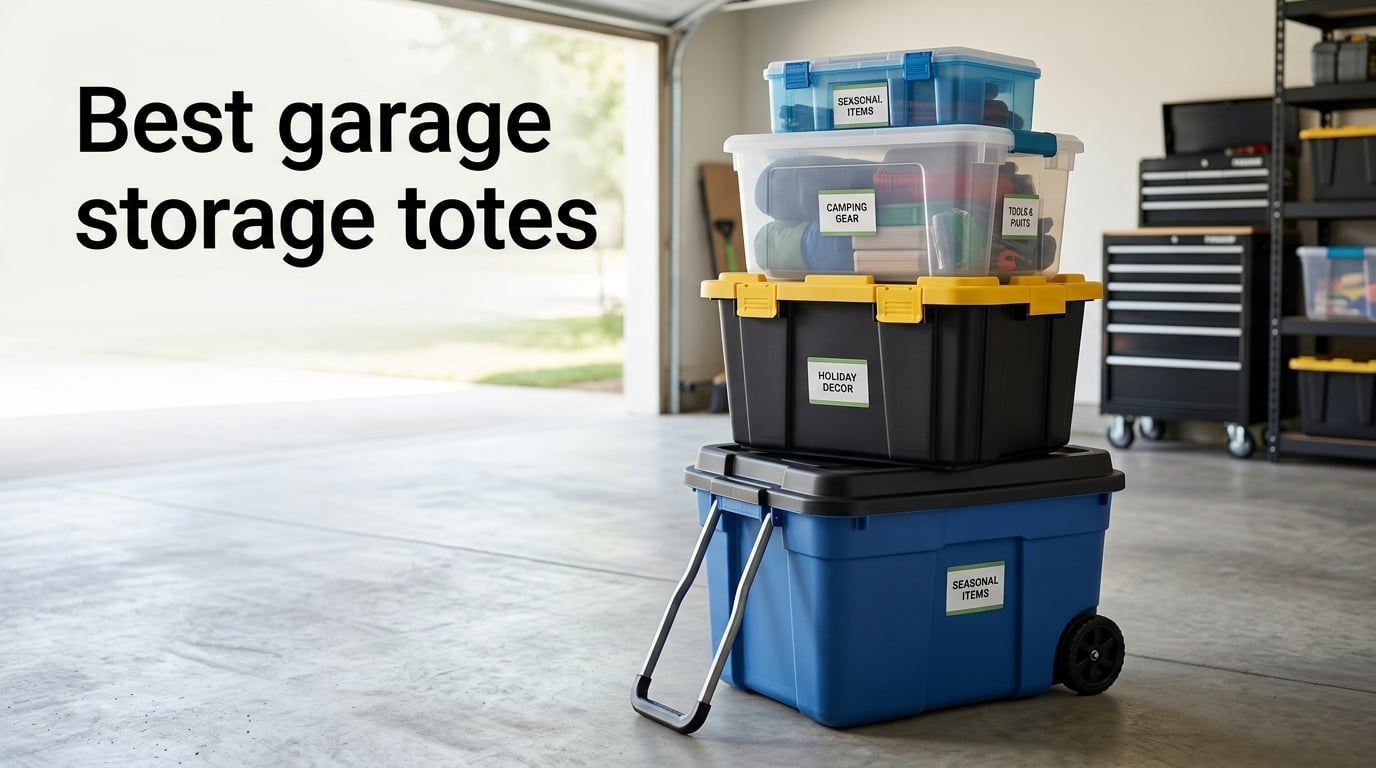 Best garage storage totes
