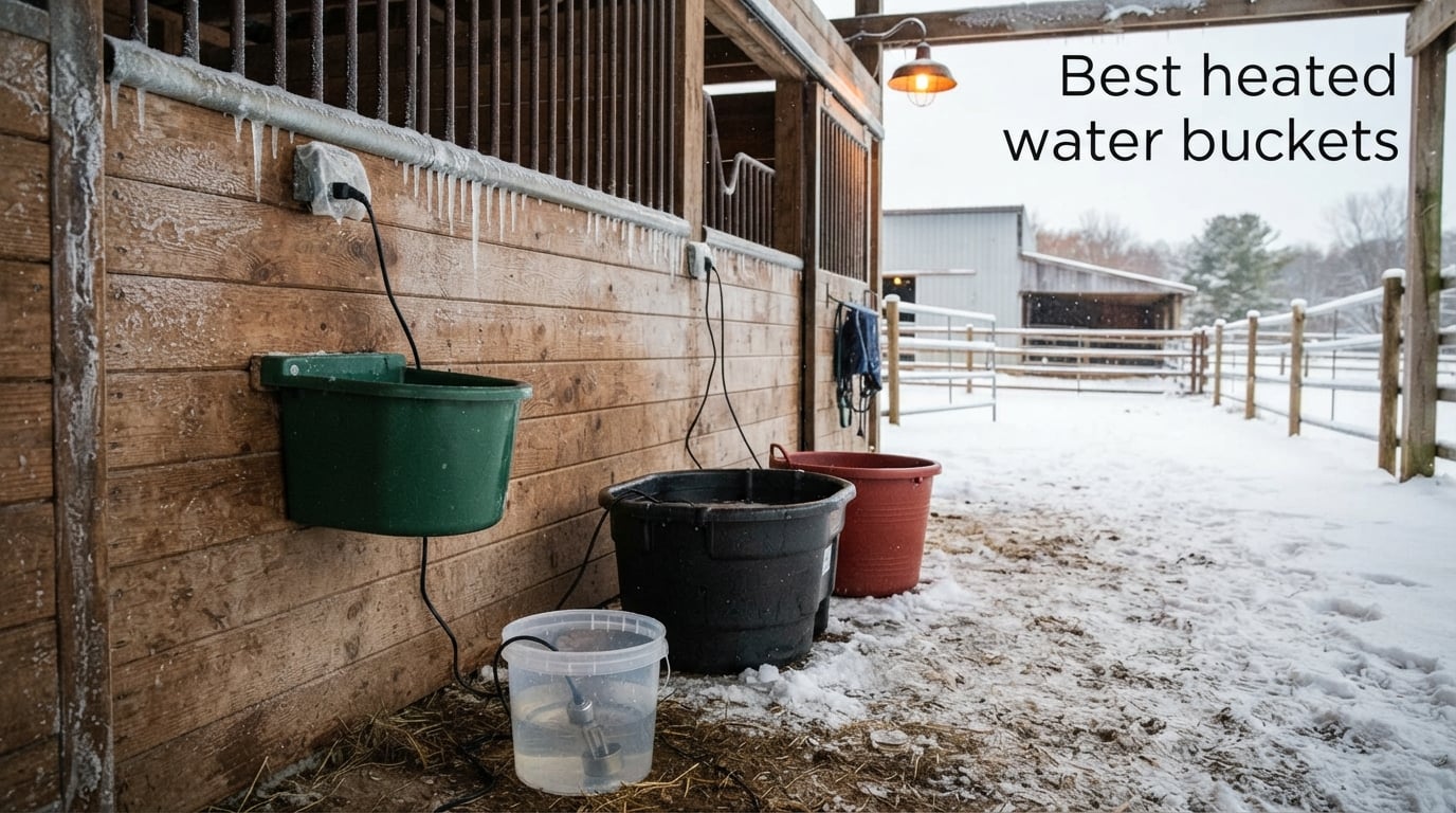 Best heated water buckets