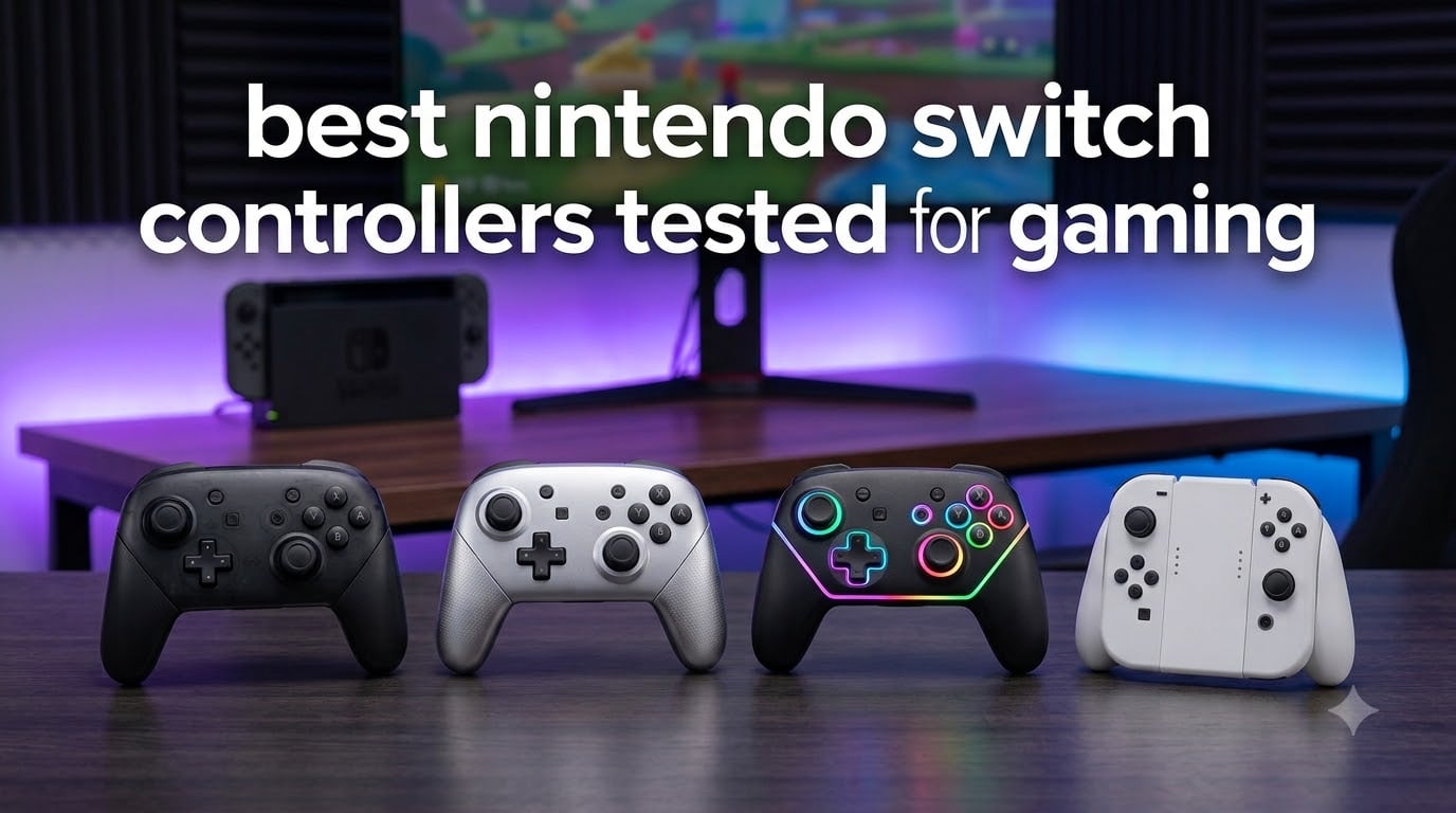 best nintendo switch controllers tested for gaming