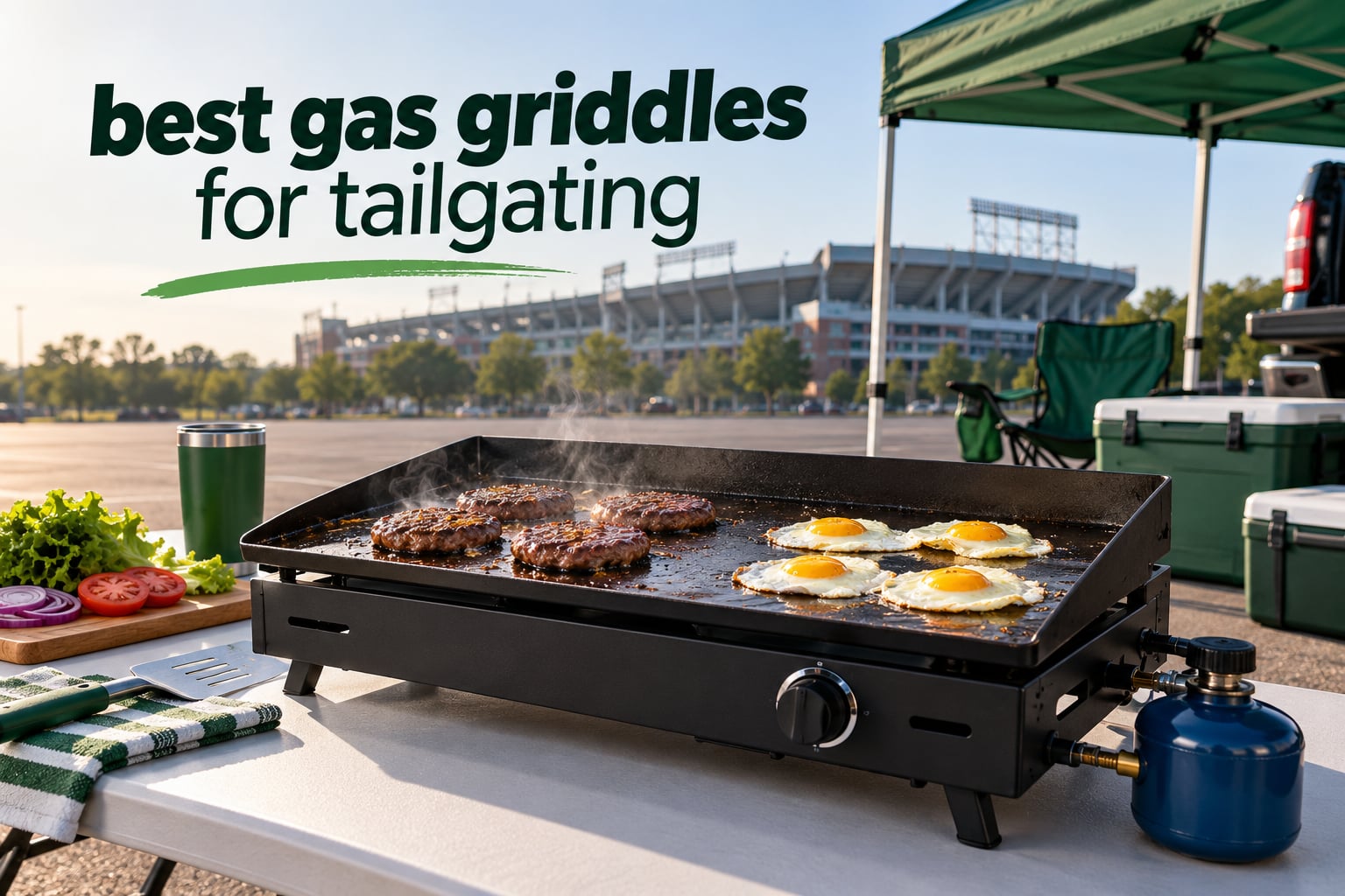 best gas griddles for tailgating