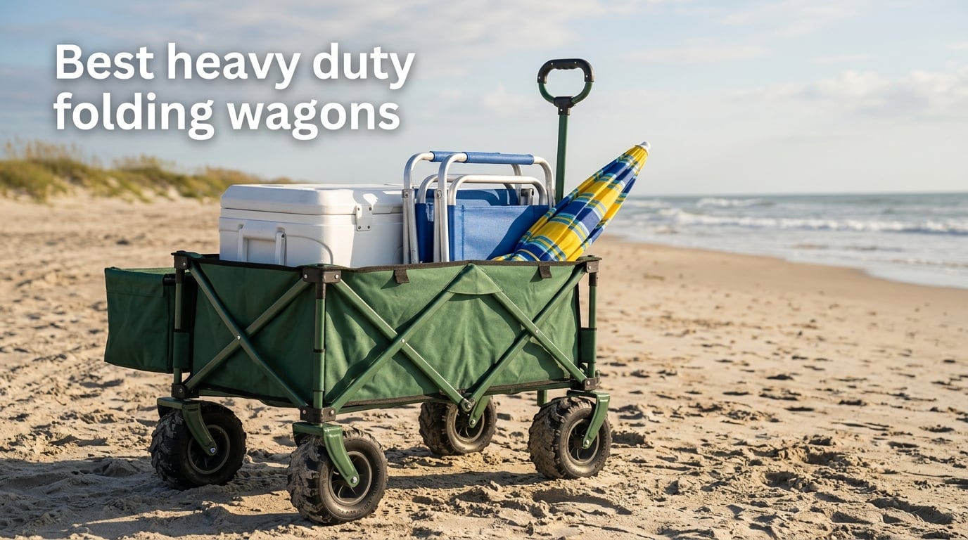 Best heavy duty folding wagons