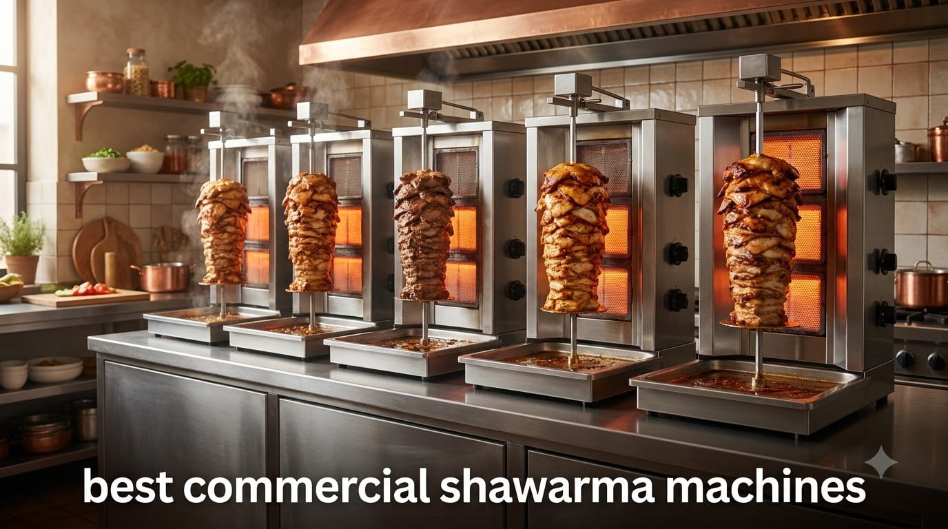 best commercial shawarma machines