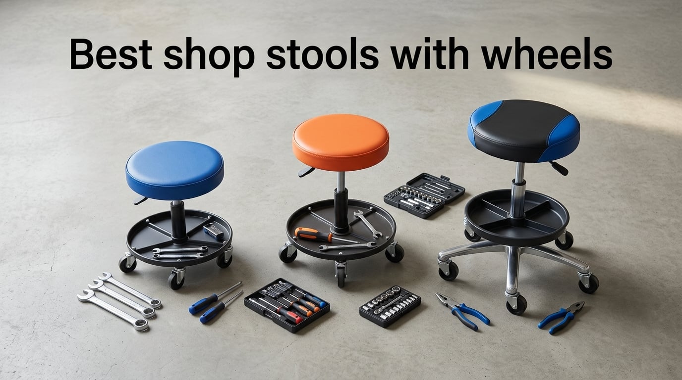 Best shop stools with wheels