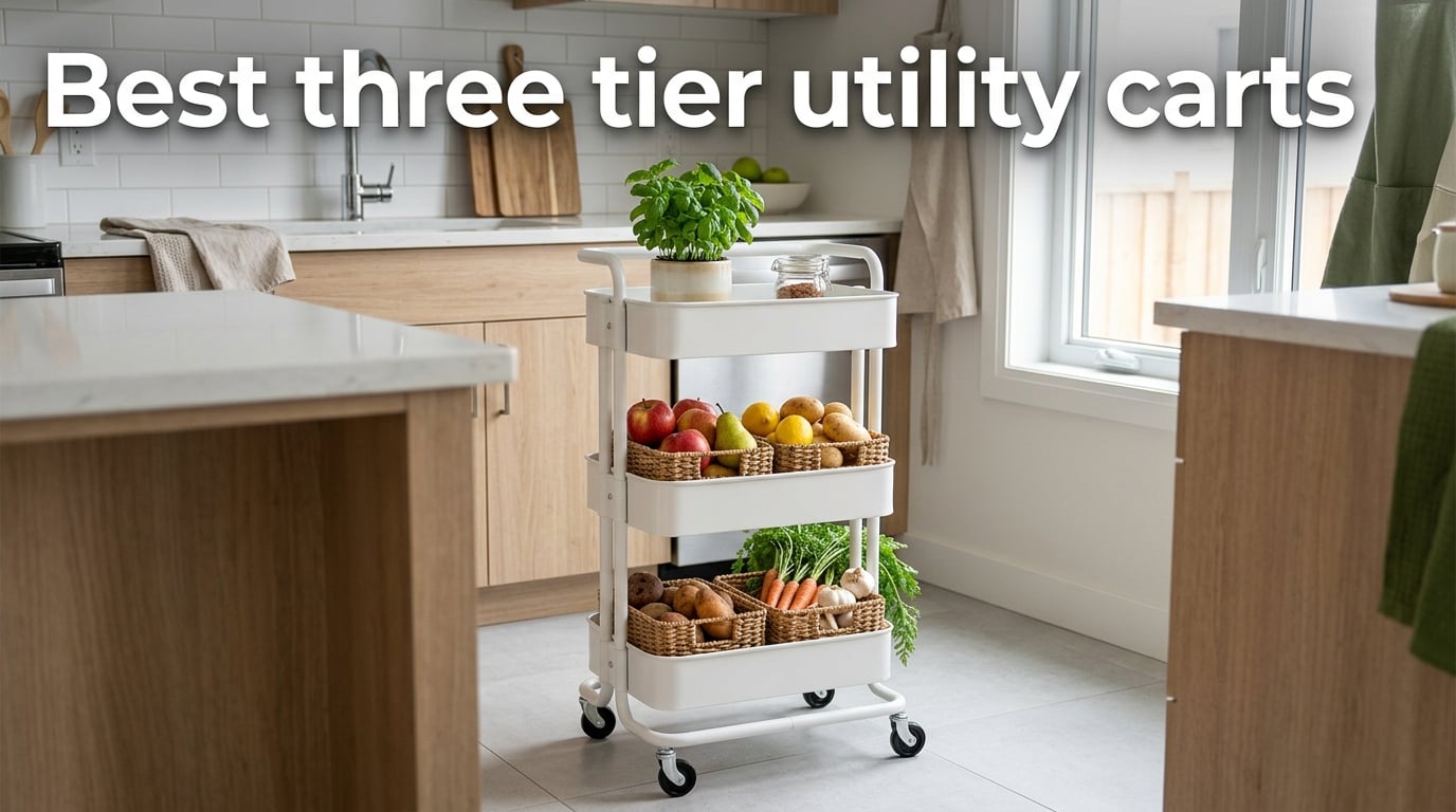 Best three tier utility carts