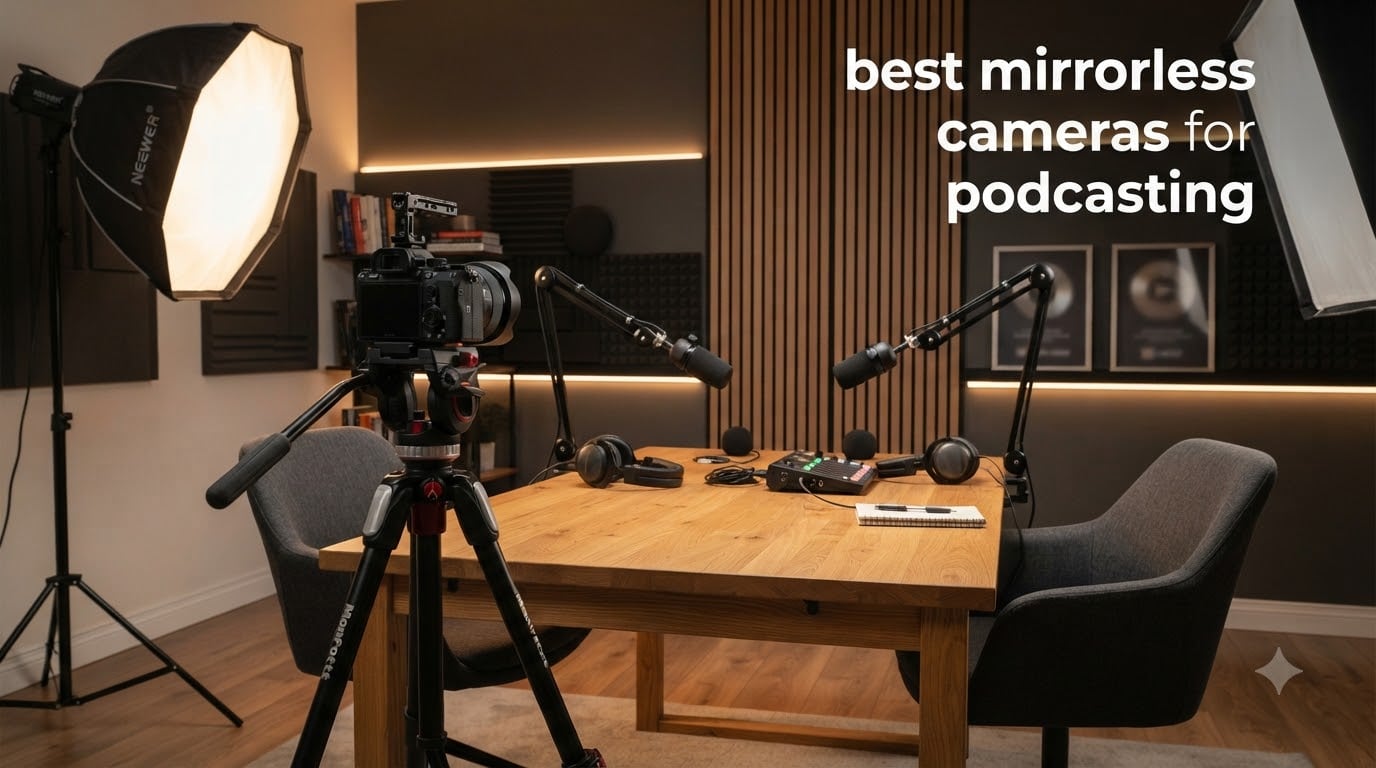 best mirrorless cameras for podcasting