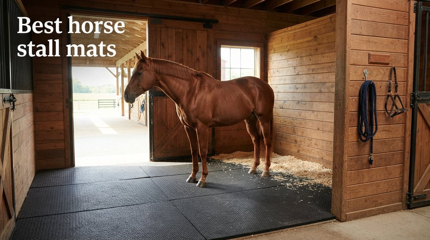 Best horse stall mats