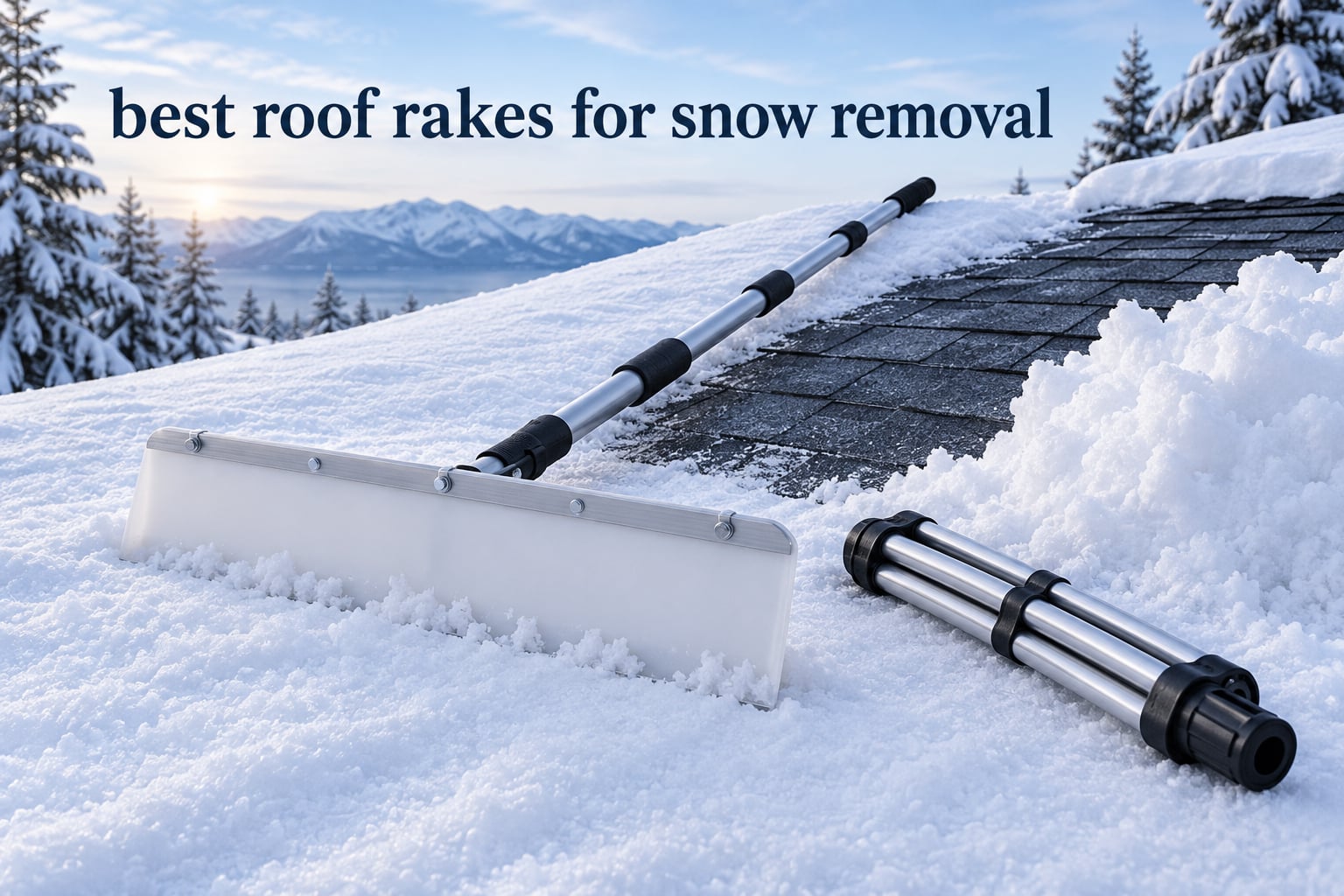 best roof rakes for snow removal