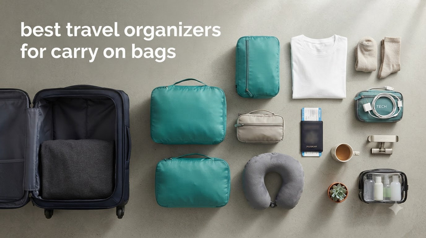 best travel organizers for carry on bags