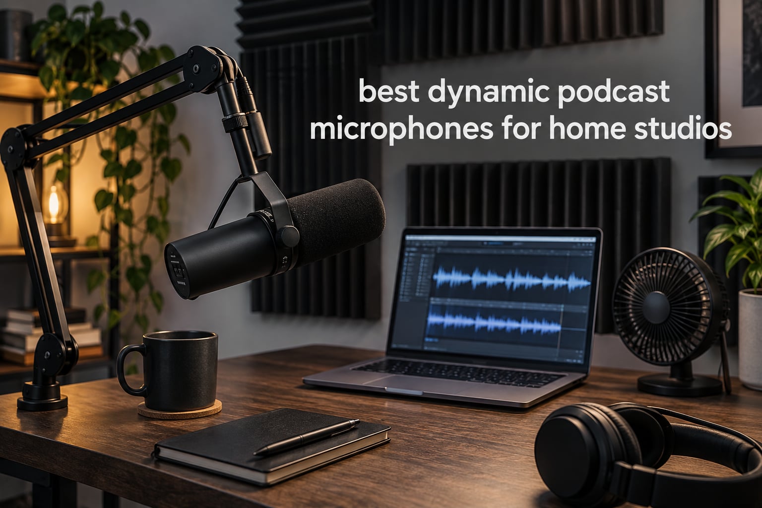 best dynamic podcast microphones for home studios