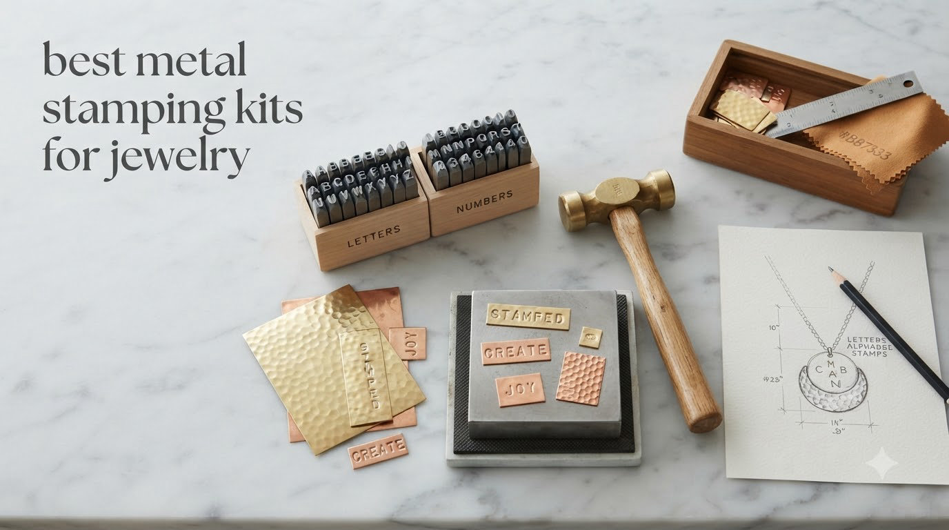 best metal stamping kits for jewelry