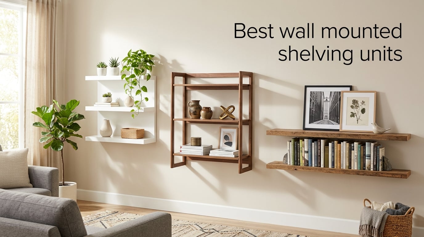 Best wall mounted shelving units