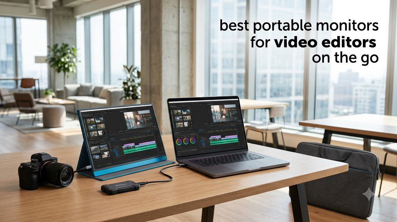 best portable monitors for video editors on the go