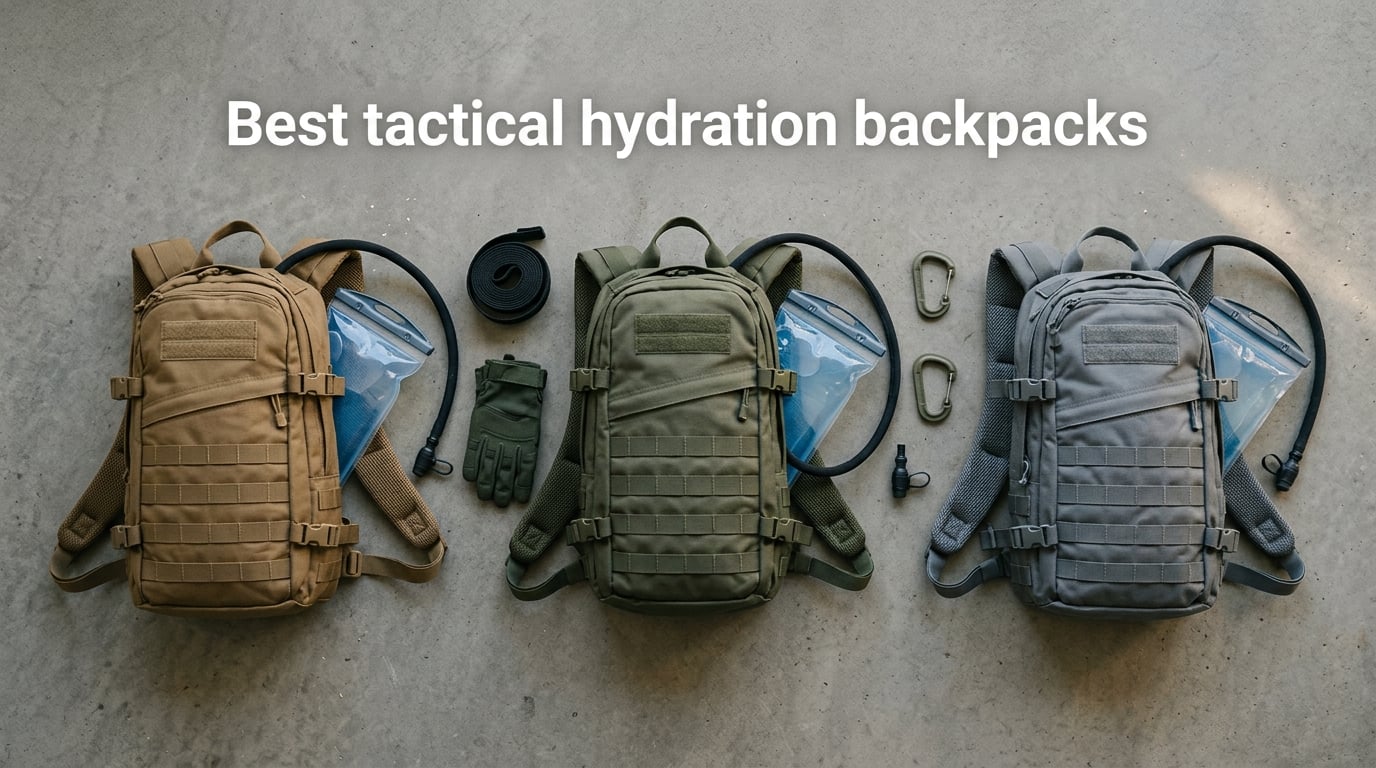 Best tactical hydration backpacks